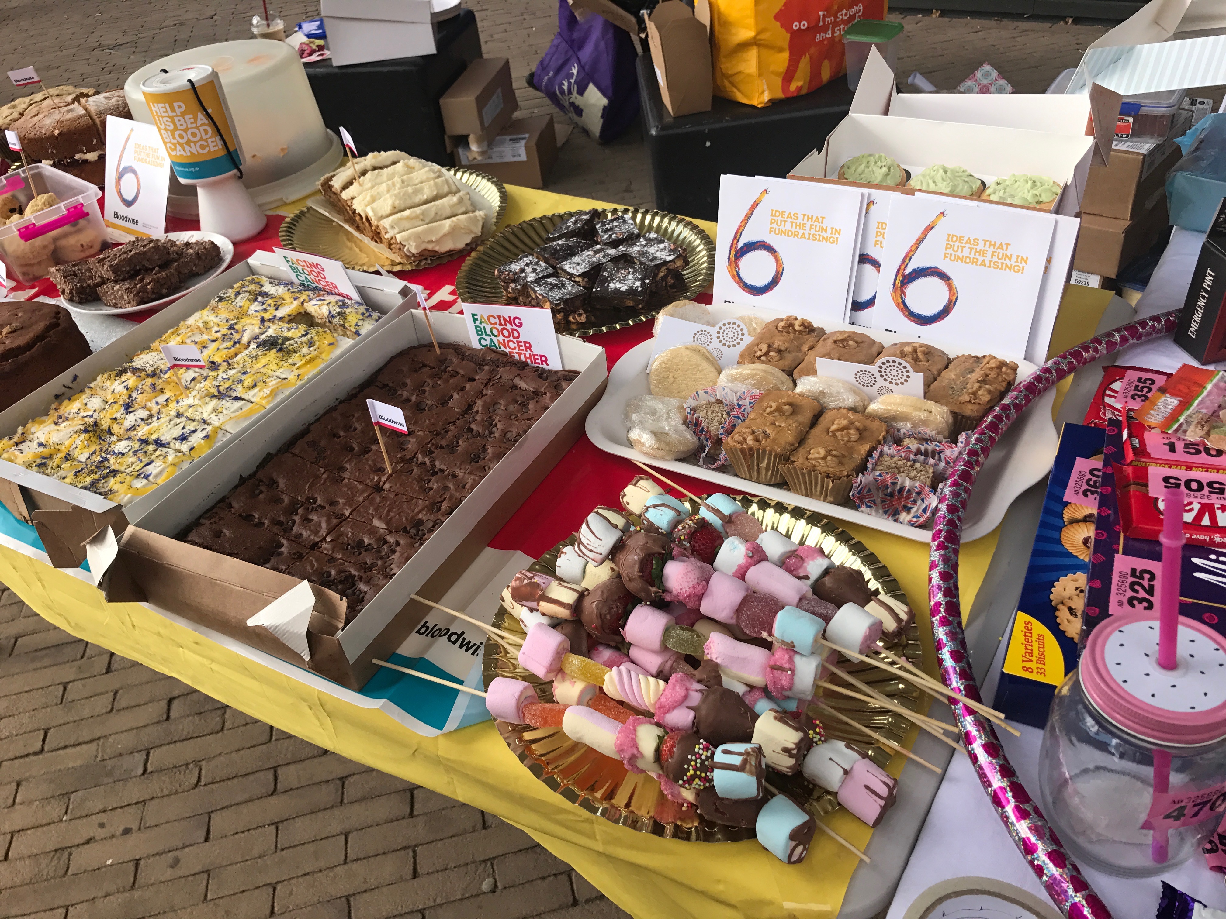 Bake sale in Telford raises hundreds for Bloodwise - Sentinel Care Services
