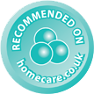 Recommended on homecare.co.uk